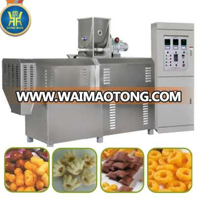 puffed corn rice snacks machine made in China