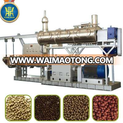 floating fish feed pellet processing machine made in china