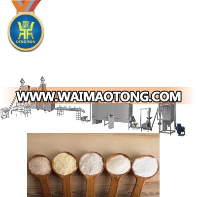 Pregelatinized cassava starch extruder production line