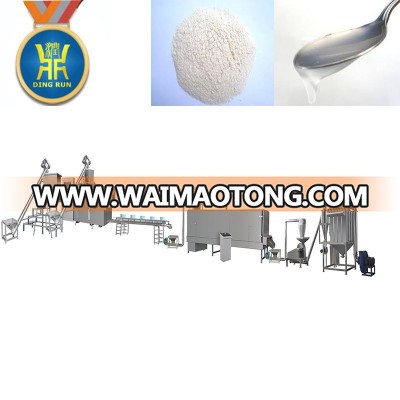 pregelatinized starch processing line modified starch production equipment